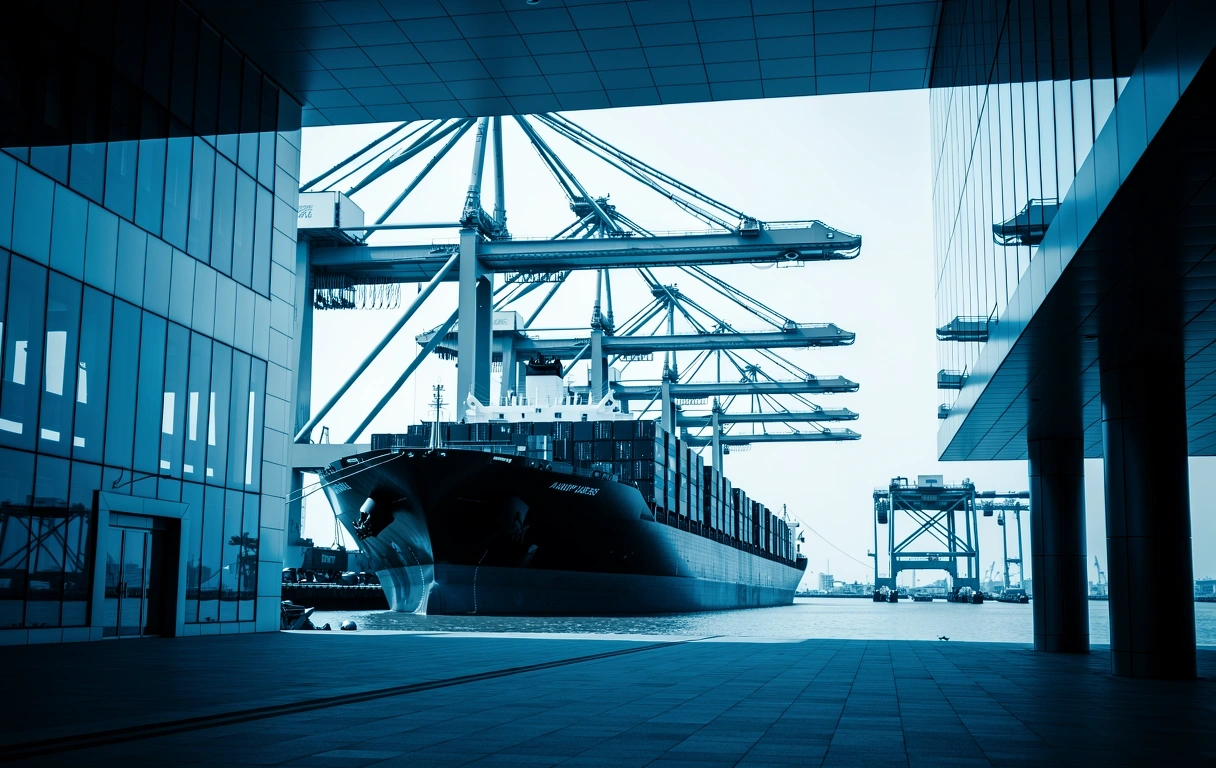 Industrial logistics at Haiphong Port